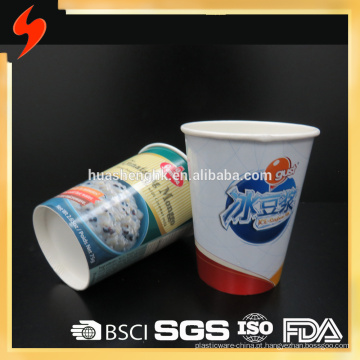 Copo de papel descartável barato da parede dobro do preço FDA do OEM ODM